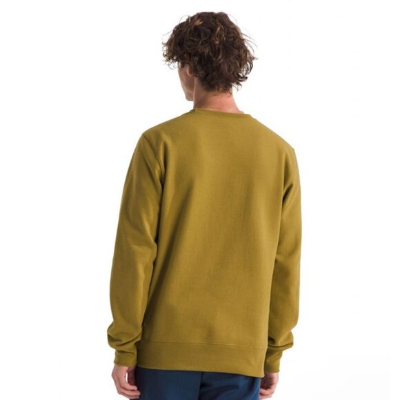 The North Face Mens Heritage Patch TNF Sweatshirt Size Medium Yellow Gold SP EXC - Picture 2 of 12